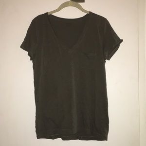 Madewell Whisper Cotton V-Neck Pocket Tee